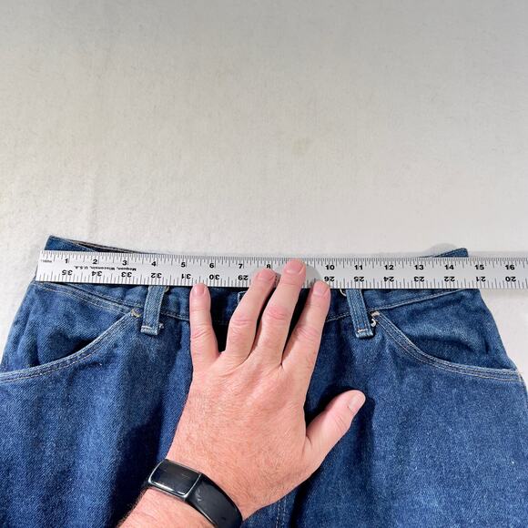 Bulwark FR Flame Resistant Jeans Woman's 16 (30W 28L) Dark Wash Workwear - Picture 9 of 11